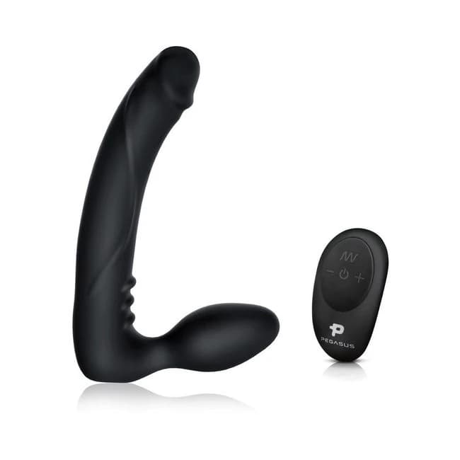 Pegasus 7" Strapless Strap-on - Black - Image 1