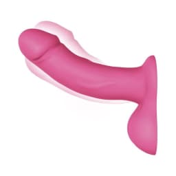Pegasus Realistic Dildo with Balls - Pink, image 3