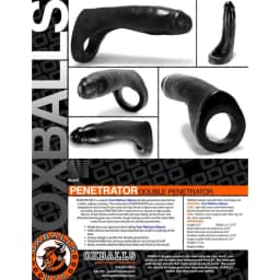Penetrator Double Fucker Oxballs Black (net) - Image 7