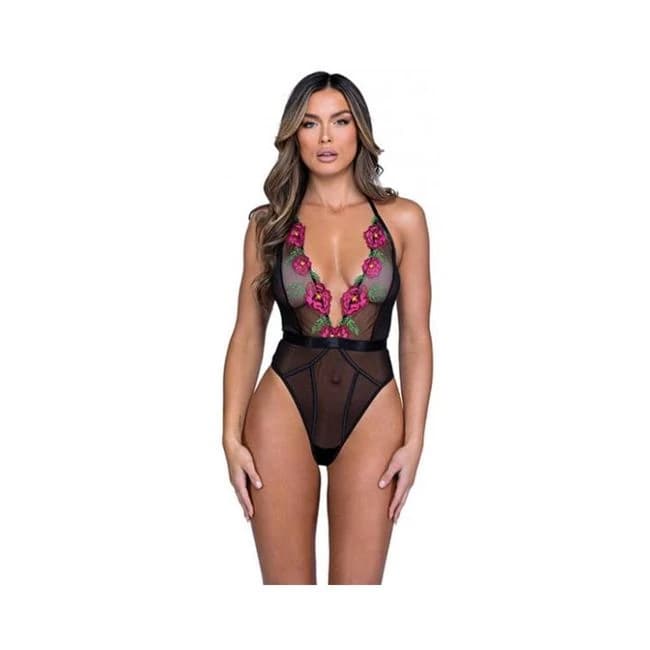 Peony Paradise Teddy - Black - Image 1