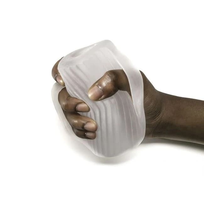 Perfect Fit Male Masturbator W/ Grip Clear - Image 3