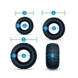 Performance Plus Drift 3 Cock Ring Set Black, image 3