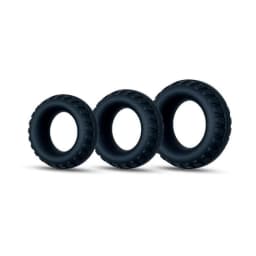 Performance Plus Drift 3 Cock Ring Set Black, image 7