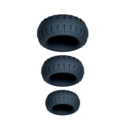 Performance Plus Drift 3 Cock Ring Set Black, image 8