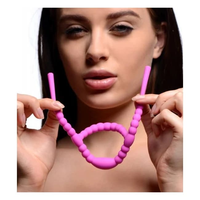 Petal Pusher Silicone Labia Spreader Pink - Image 1