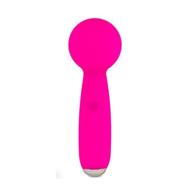 PETITES LIL EXCLAIM MINI WAND VIBRATOR PINK  - Image 1