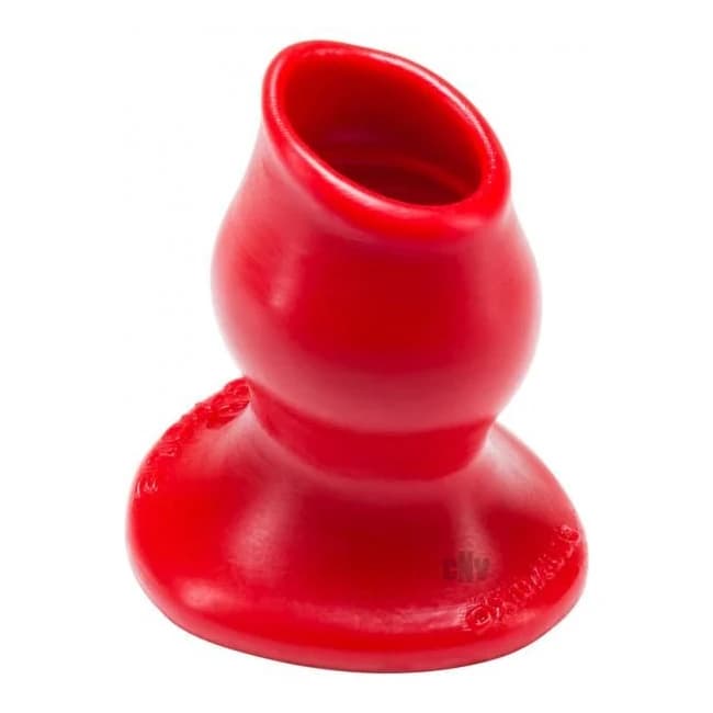 Pig Hole 1 Small Red Hollow Butt Plug - Image 1