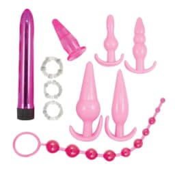 Pink Elite Collection Anal Play Kit, image 5