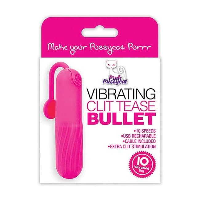 Pink Pussycat Clit Tease Bullet - Image 1