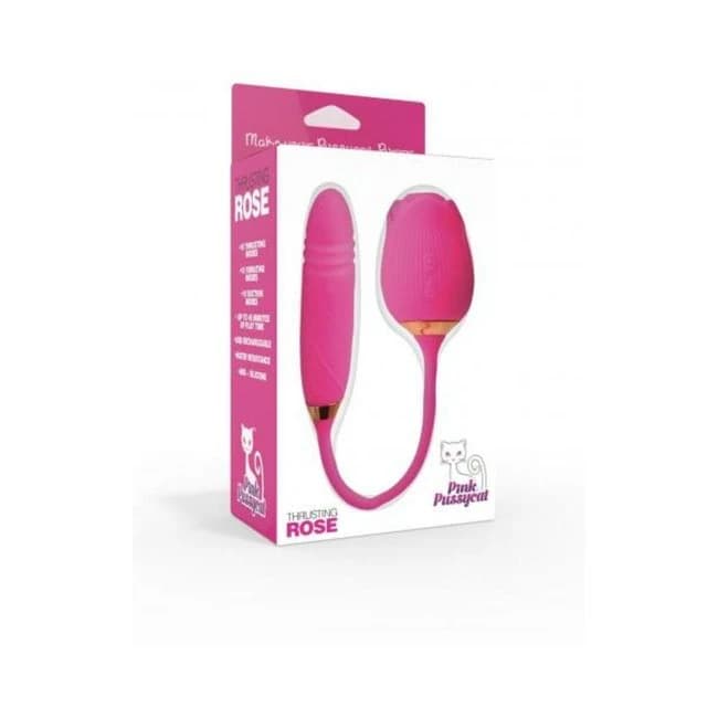 Pink Pussycat Thrusting Rose - Image 1