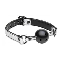 Platinum Bound Gagged Breathable Ball Gag - Image 2