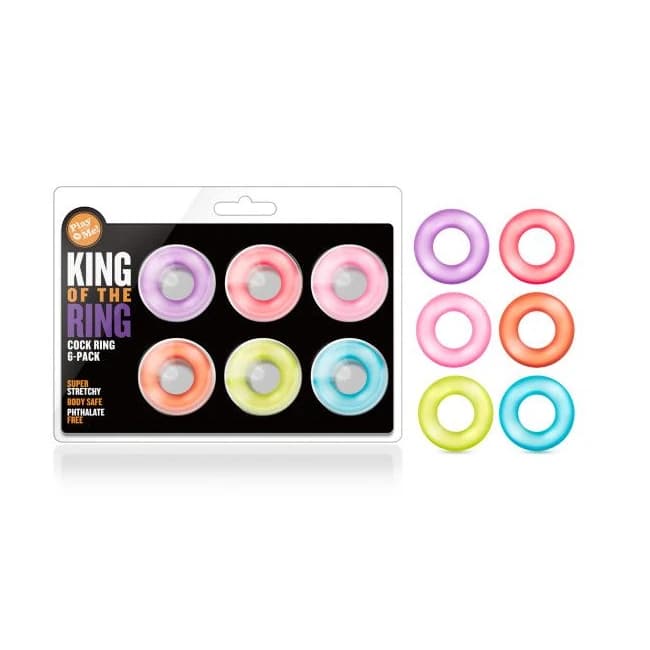 Play with Me King of the Ring 6ct Cock Rings - Image 6