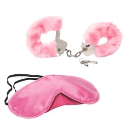 Pleasure Cuffs w/ Satin Mask, image 4