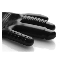 Pleasure Poker Textured Glove Black, image 3