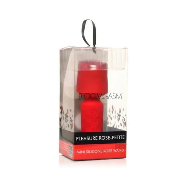 Pleasure Rose-petite Mini Silicone Rose Wand - Image 1