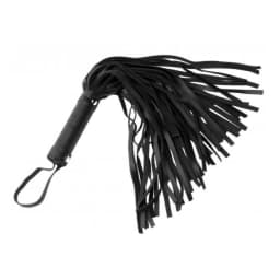 Pleather Pleasure Mini Flogger Black, image 2