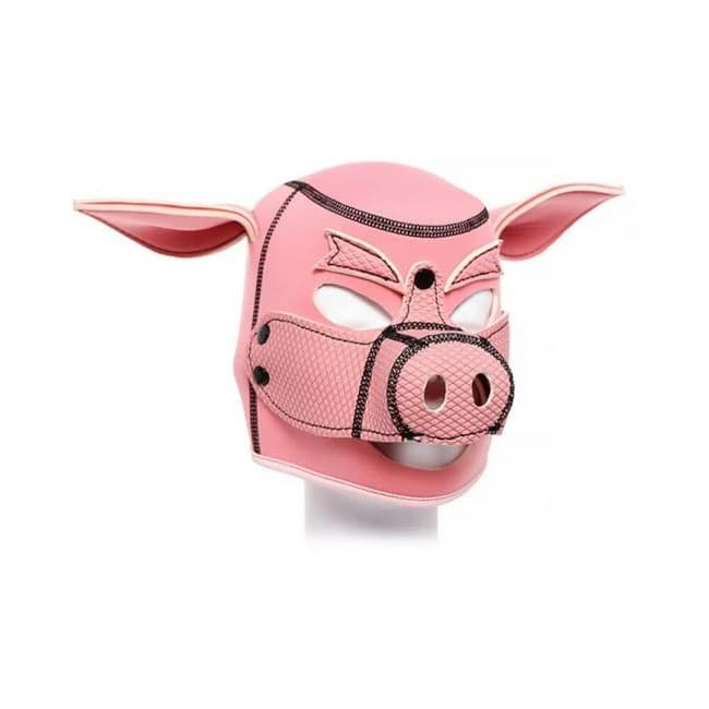 Ple'sur Neoprene Pig Mask Hood Pink - Image 1
