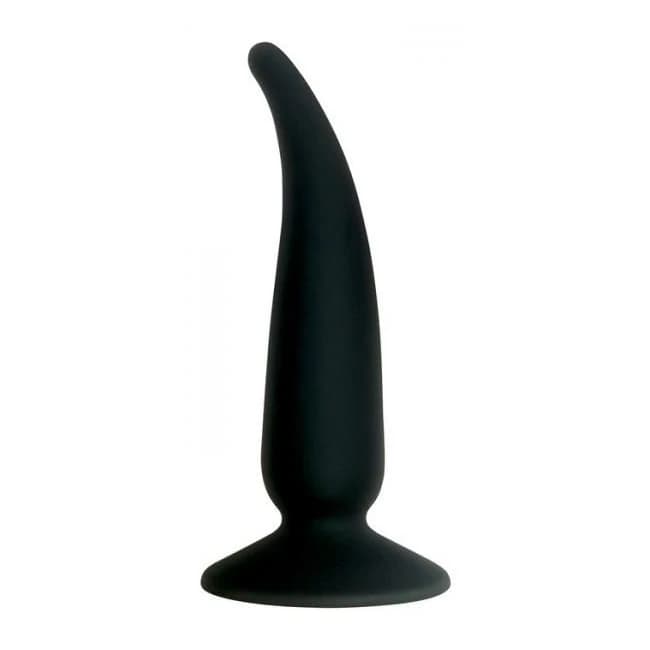 Plug and Play Silicone Chili Black Butt Plug - Image 1