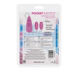 Pocket Exotics Double Pink Passion Bullet - Image 2