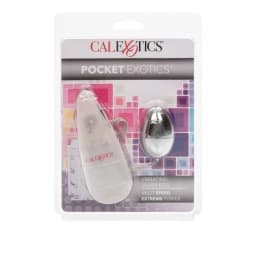 Pocket Exotics Vibrating Silver Egg, image 2