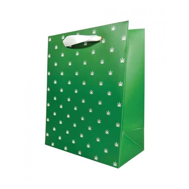 Polka Pot Gift Wrap Collection - Green/white - Image 1