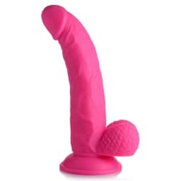 Pop 7.5in Dildo W/ Balls, image 2
