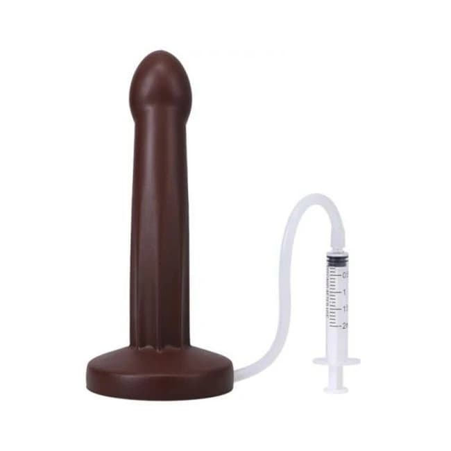 Pop by Tantus Squirting Dildo Espresso Bag - Image 1