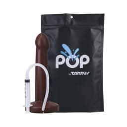 Pop by Tantus Squirting Dildo Espresso Bag, image 2