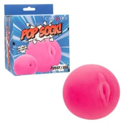 Pop Sock! Pussy/ass Pink, image 1