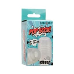 Pop Sock Ribbed Masturbator -, image 1