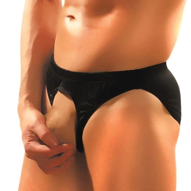 Pouchless Brief - Black - Image 1