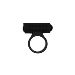 Power Bullet Cosmic Cock Ring W/ Bullet Black, image 5