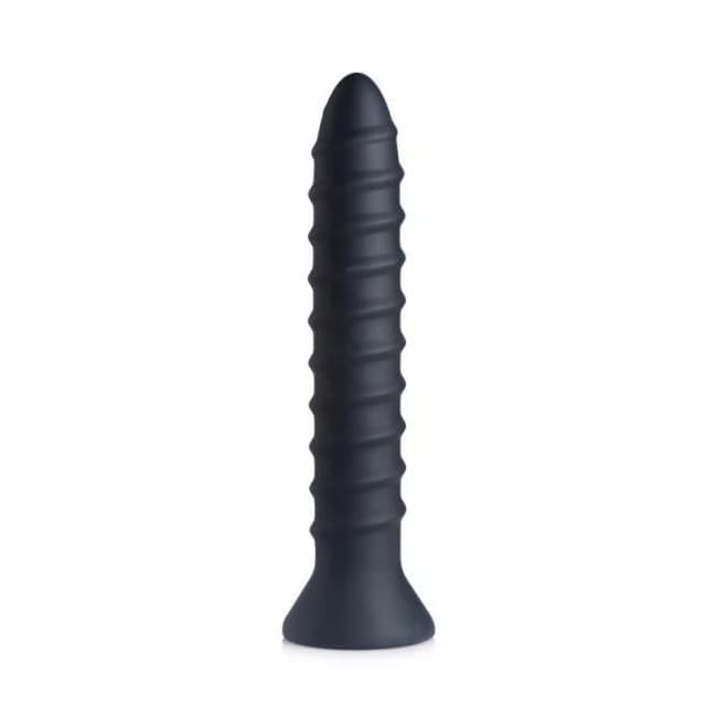 Power Screw 10x Spiral Silicone Vibrator - Image 1