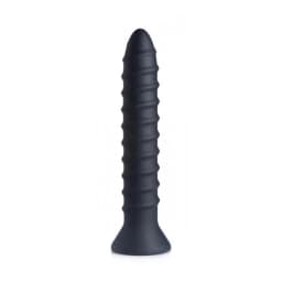 Power Screw 10x Spiral Silicone Vibrator, image 1