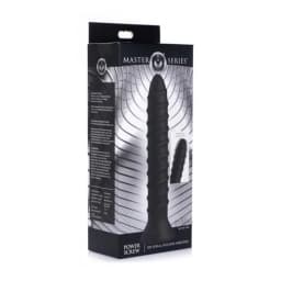 Power Screw 10x Spiral Silicone Vibrator, image 3