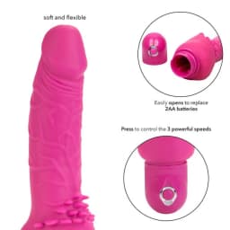 Power Stud Clitterific Pink, image 7