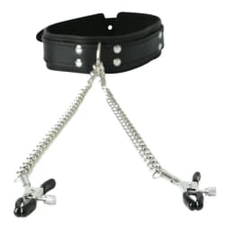 Premium Collar W/ Nipple Clamp - Image 2