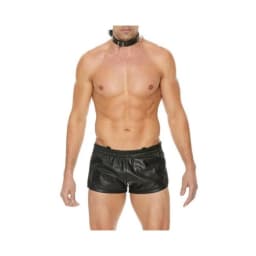 Premium Leather Bondage Collar, image 1