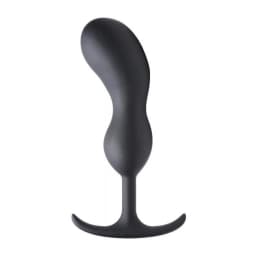 Premium Silicone Weighted Prostate Plug - XL, image 3