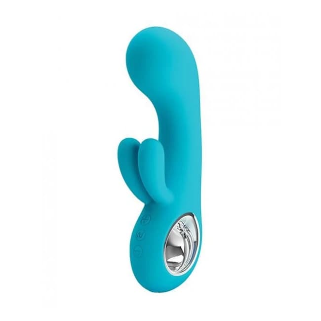 Pretty Love Chris Blue Rabbit Vibrator - Image 1