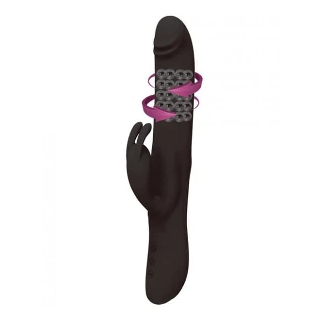 Pretty Love Colin Black Rabbit Vibrator - Image 1