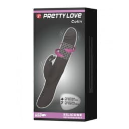 Pretty Love Colin Black Rabbit Vibrator, image 2