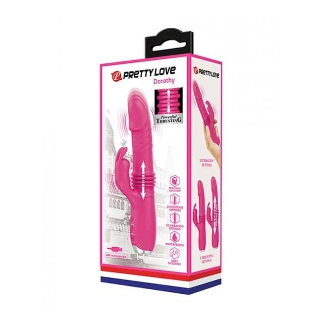 Pretty Love Dorothy Thrusting Rabbit - Pink - Image 1