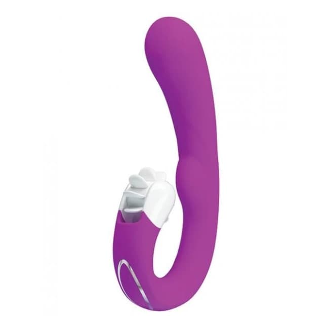 Pretty Love Magic Tongue Pink Vibrator - Image 1