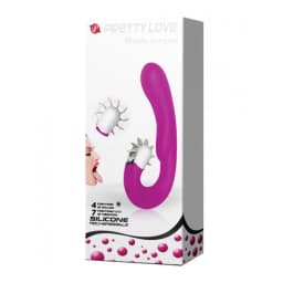 Pretty Love Magic Tongue Pink Vibrator, image 3