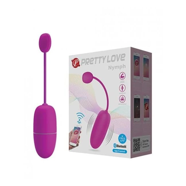Pretty Love Nymph App-enabled Egg - Fuchsia - Image 1