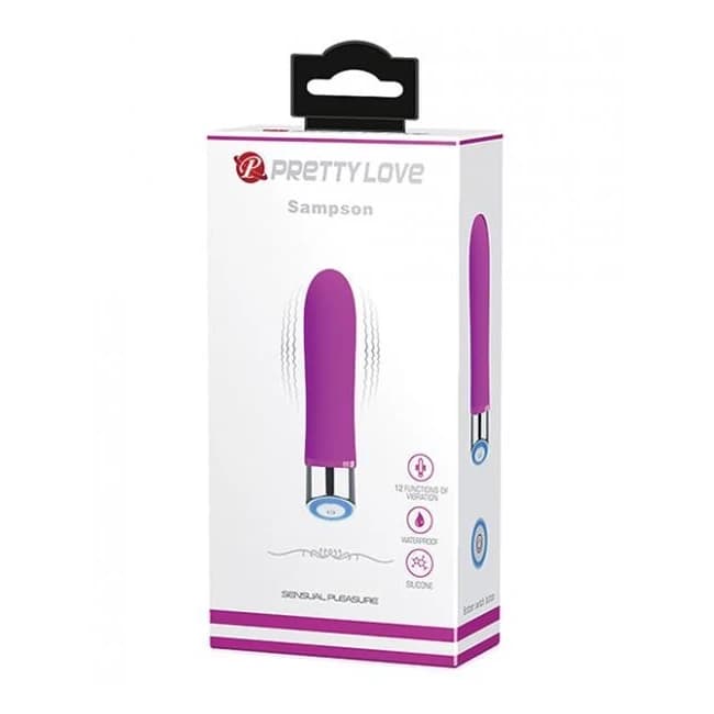 Pretty Love Sampson Smooth Mini Vibe - Fuchsia - Image 1