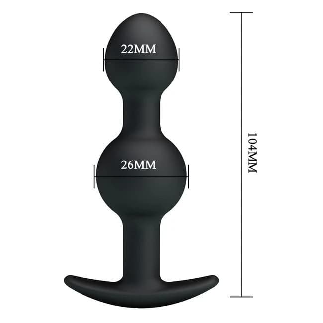 Pretty Love Silicone Anal Balls - Image 4