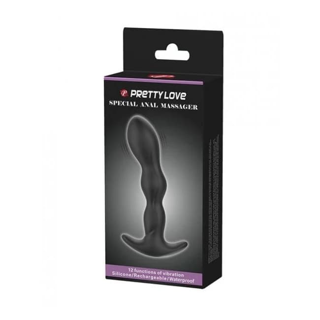 Pretty Love Special Anal Massager - Black - Image 1