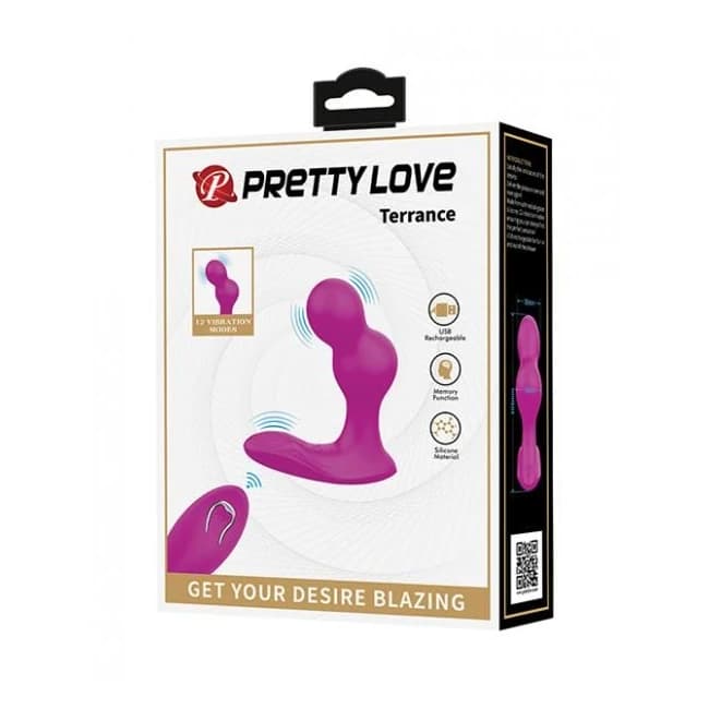 Pretty Love Terrance Dual Stimulator - Fuchsia - Image 1
